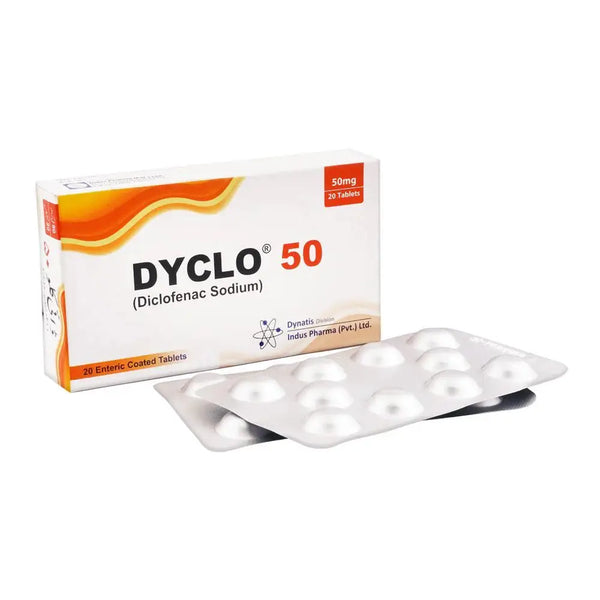 Dyclo 50mg Tablets 