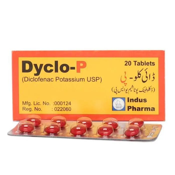 Dyclo-P 50mg Tablets