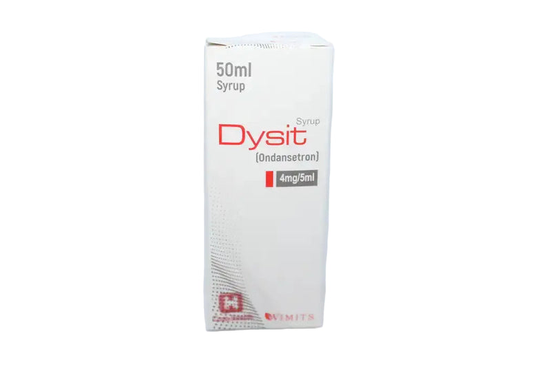 Dysit 50ml Syrup 4mg/5ml – Ondansetron for Nausea & Vomiting Relief