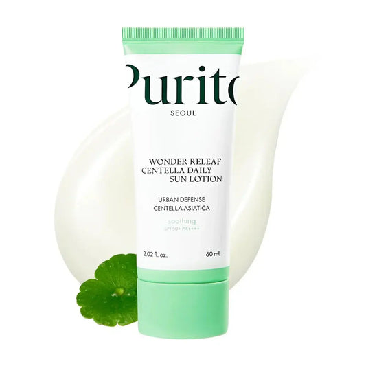 Purito Seoul Wonder Releaf Centella Daily SUN Lotion – front of packaging