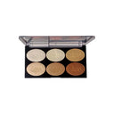 Aqua Color Line 6 Color Highlighter Palette photo 1