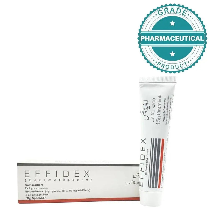 Effidex Ointment 15g (Betamethasone Dipropionate 0.05%)