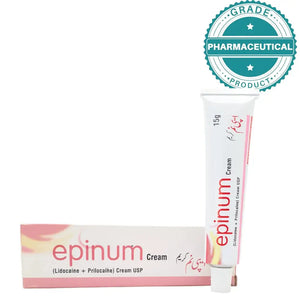 Epinum Cream 15g — Lidocaine 2.5% + Prilocaine 2.5% Topical Anaesthetic | Derma.pk