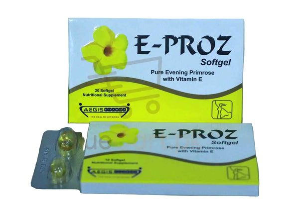 E Proz Softgel Capsules – Vitamin E Antioxidant Supplement01