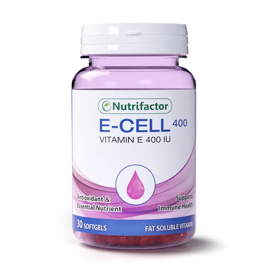 E-Cell 400IU 30s – Vitamin E Supplement for Skin & Immune Health