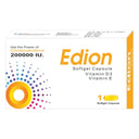 Edion Softgel Capsule – Vitamin D3 200,000 IU & Vitamin E for Bone & Immune Health photo 1