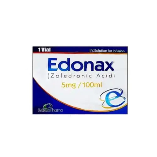 Edonax 5mg/100ml Injection – Zoledronic Acid for Bone Disorders 01