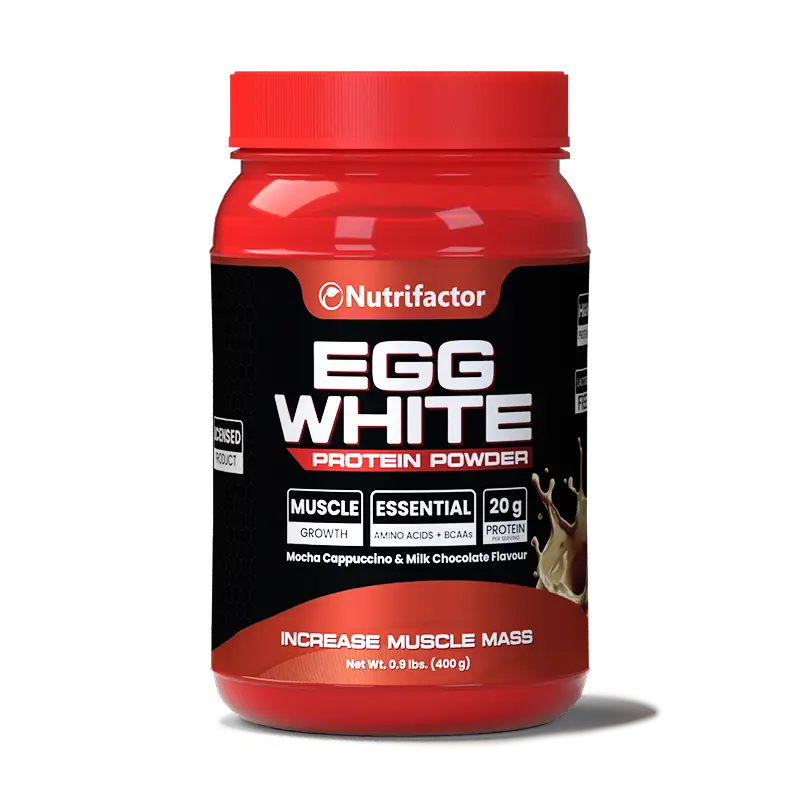 Nutrifactor Egg White Protein Powder for Lean Muscle