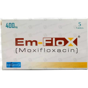 Em-Flox Tablets 400mg (5 Tablets) High-Q International | derma.pk