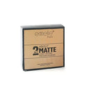 Emelie About 2 in 1 Matte Long Lasting Pressed Powder photo 2