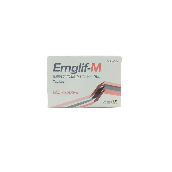 Emglif-M (12.5/500mg) – Empagliflozin + Metformin for Type 2 Diabetes – Available in Pakistan