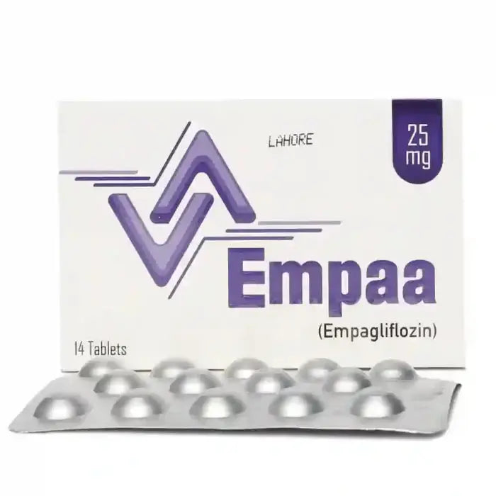 Empaa 25mg Tablets 28s – Empagliflozin for Type 2 Diabetes