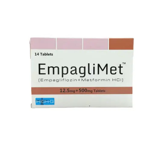 Empaglimet 12.5/500mg Tablet 14s ��� Dual Therapy for Type 2 Diabetes
