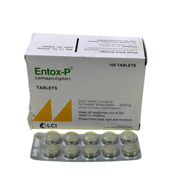 Entox-P Tablets 630MG