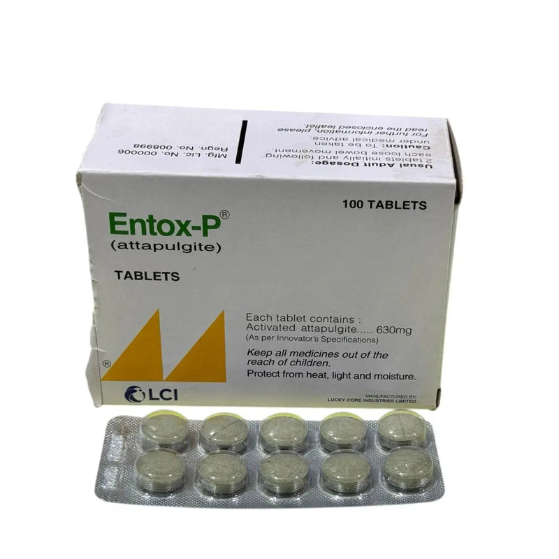 Entox-P Tablets 630MG