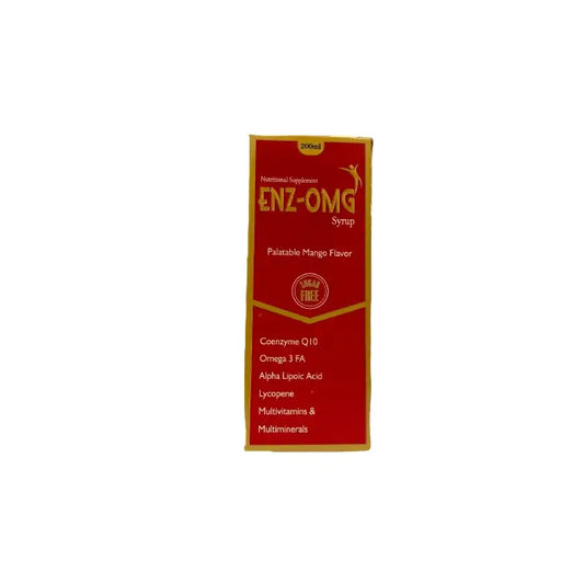 Enz Omg Syrup 200ml – Digestive Enzyme Formula – Available in Pakistan