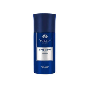 Yardley Equity Body Spray New for Men 150ml – Long-Lasting Fresh and Masculine Fragrance