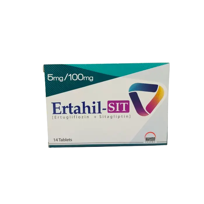 Ertahil Sit 5/100 mg Tablet – Ertugliflozin + Sitagliptin for Type 2 Diabetes