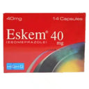 Eskem Capsules 40mg (14 Capsules) - For Acidity & Ulcers - Prescription Required photo 2