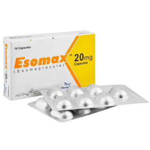 Esomax 20mg Capsule — Esomeprazole for Acid Reflux & GERD