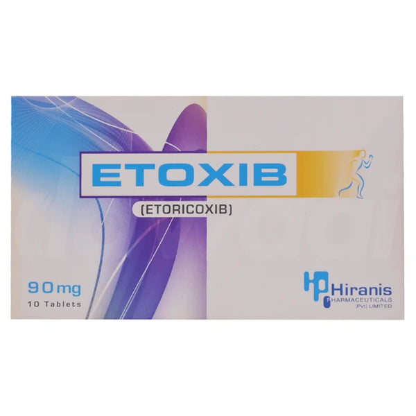 Etoxib 90mg 10’s – Pain Relief and Anti-Inflammatory Treatment - Derma.pk