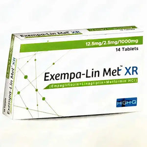 Exempa Lin Met XR 12.5mg/2.5mg/1000mg Tablet ��� Triple Therapy for Type 2 Diabetes