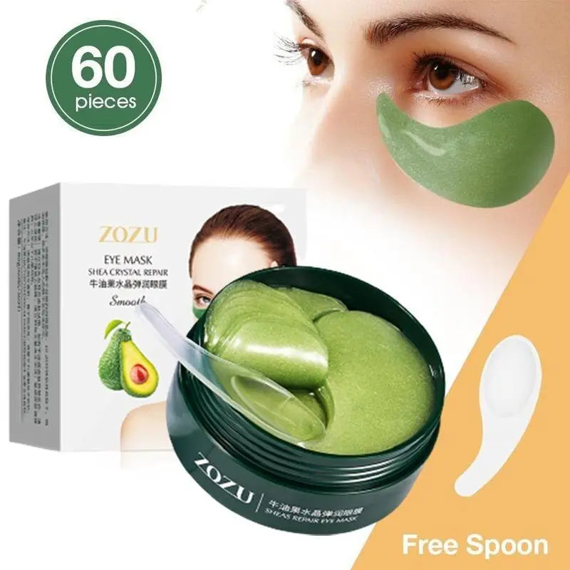 ZOZU Avocado Crystal Moisturizing Eye Mask 30 Pairs 80g
