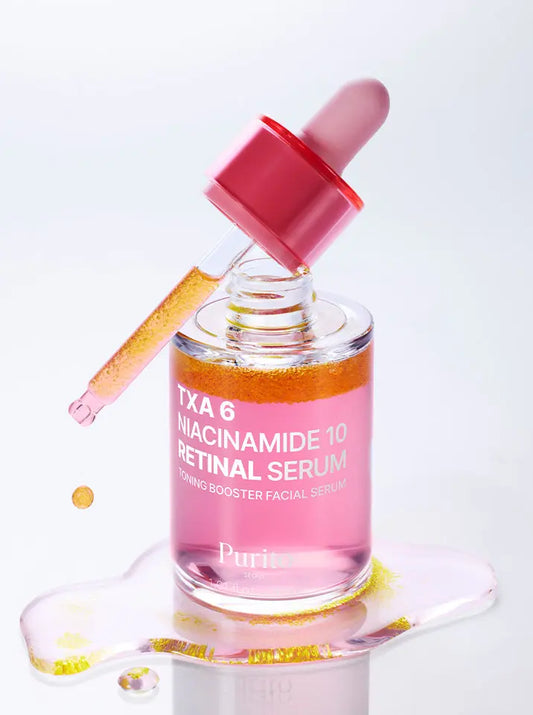 Purito TXA 6% Niacinamide 10 Retinal Serum (30ml) – front of packaging