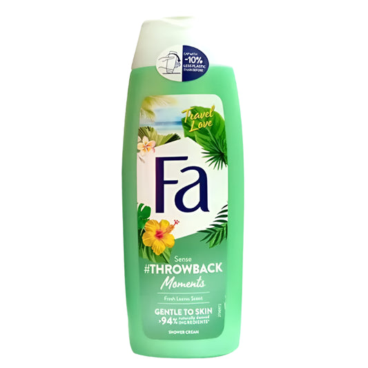 Fa Shower Cream Throwback Moments Travel Love 250ml