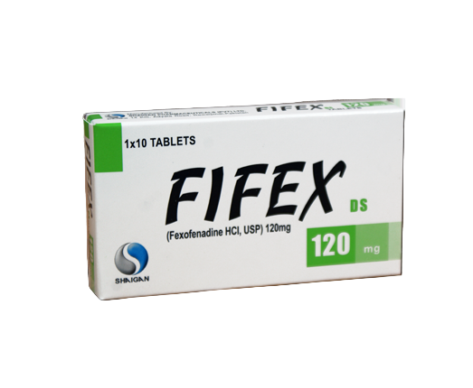 Fifex 120mg Tablets – Allergy & Sneezing Relief