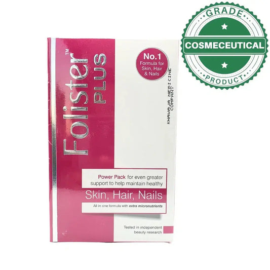 Folister Plus 30 Tablets Formula for Skin, Hair, and Nails