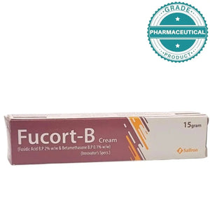 Fucort-B Cream 15g tube — antibiotic steroid combination label