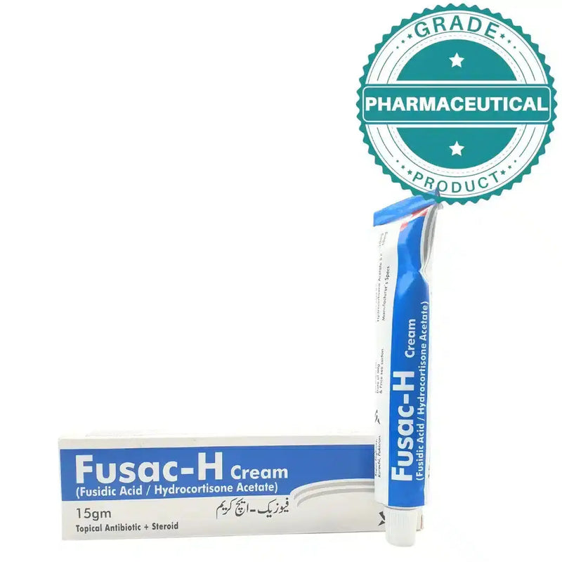 Fusac-H Cream 15gm — Antibacterial — Skin Infections
