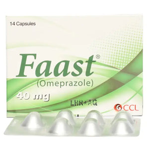 Faast 40mg Capsules 14s