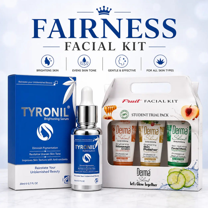 Fairness Facial Kit at Home – Complete Facial + Glow Serum