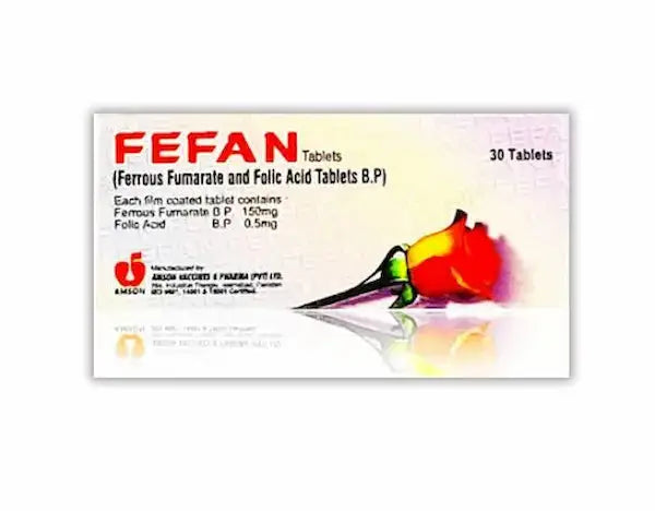 Fefan Tablets 150mg – Iron Supplement for Anemia Treatment