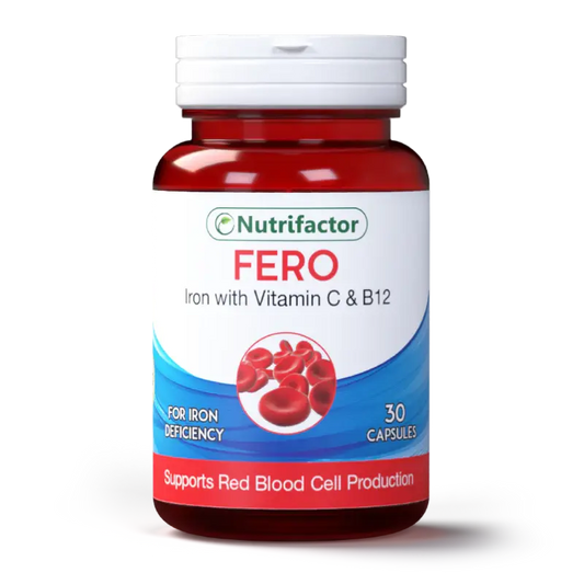 Nutrifactor Fero Iron Supplement for Iron Deficiency – Available in Pakistan