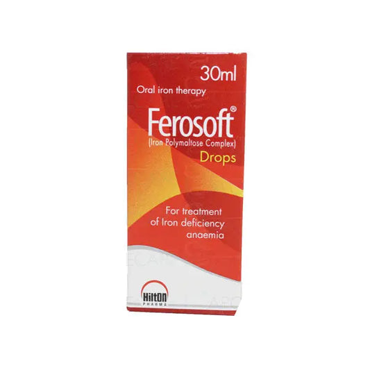 Ferosoft Drops 30ml – Paediatric Iron Supplement for Iron Deficiency – Available in Pakistan