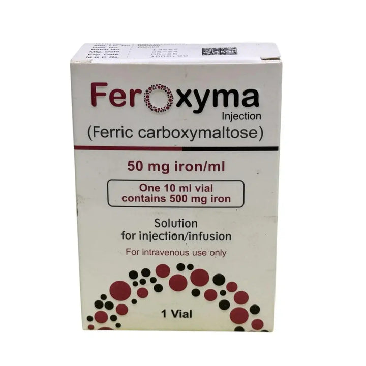 Feroxyma 50mg Iron/ml Injection 
