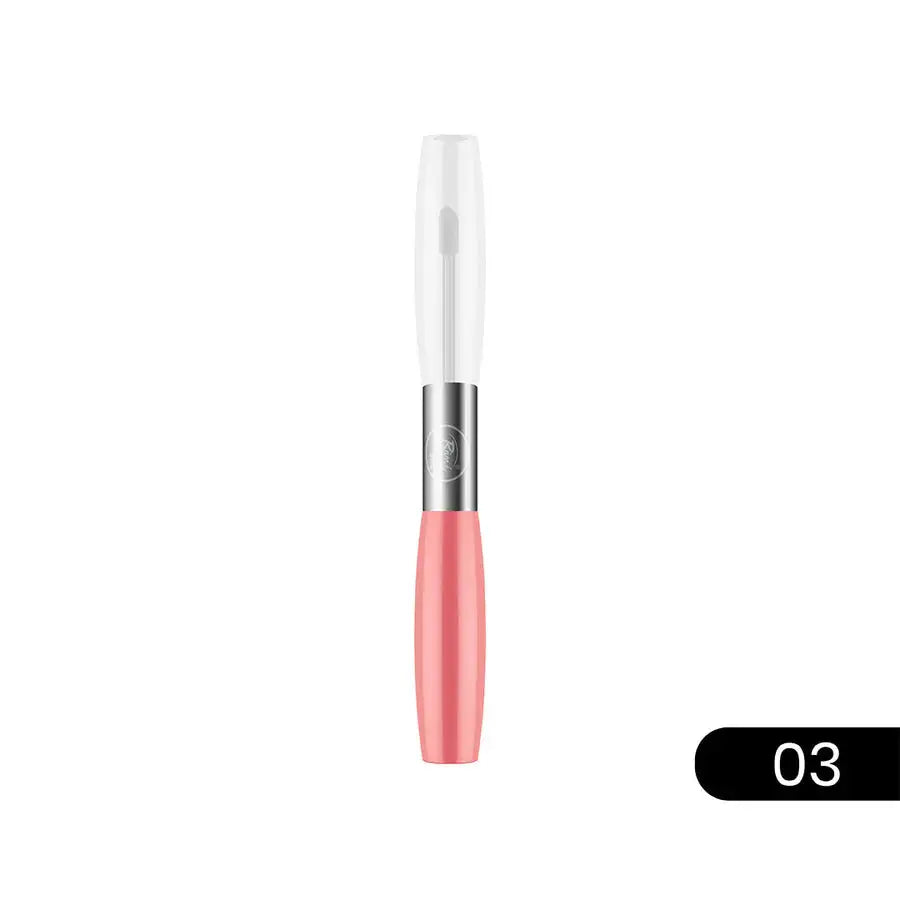 Rivaj Quick Dry Lip Gloss Shade 3 – Soft Coral Pink Non-Sticky Glossy Finish