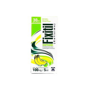 Fixitil 30ml Syrup – Cefixime Antibiotic Syrup for Children
