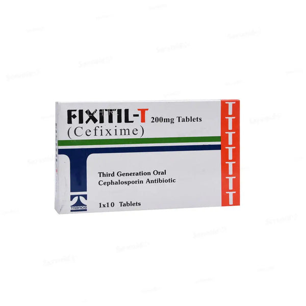 Fixitil T 200mg Tablet – Broad-Spectrum Antibiotic for Bacterial Infections