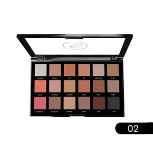 Rivaj HD Flawless 18 in 1 Eyeshadow Palette Shade 2