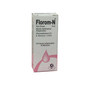 Florom-N Eye Drops – Eye Infection & Inflammation