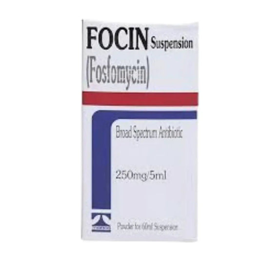 Focin DS 500mg/5ml Suspension 60ml (Tabros) - Buy Online at derma.pk