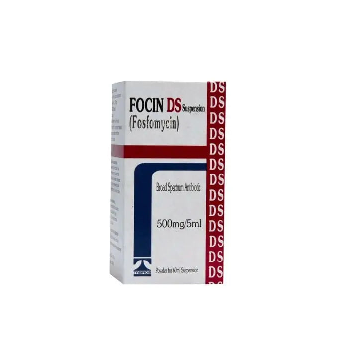 Focin DS 60ml Syrup – Double Strength Antibiotic for Severe Infections