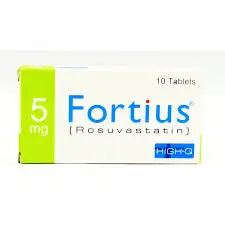 Fortius 5mg Tablet – Rosuvastatin for Cholesterol & Heart Health