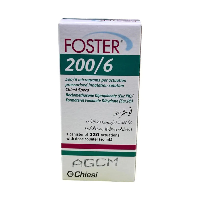 Foster Nexthaler 200mcg/6mcg Beclometasone Formoterol