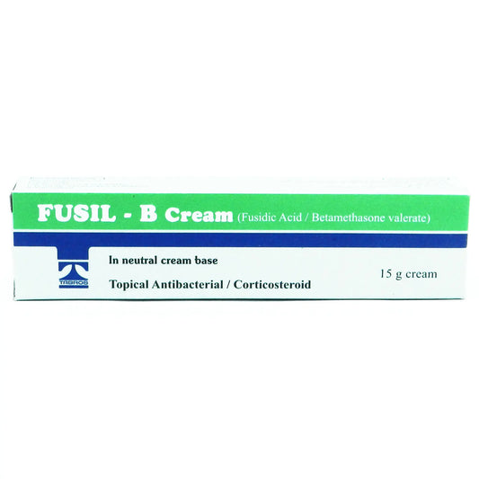 Fusil B 15gm Cream – Fusidic Acid Betamethasone Prescription Cream Pakistan