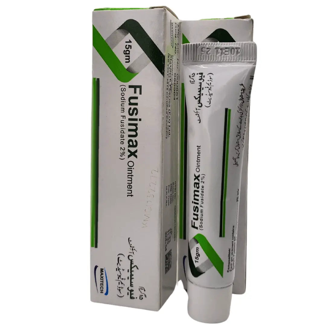Fusimax sodium fusidate 2% antibacterial ointment for impetigo boils